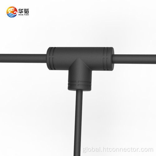 China T-splitter three-way plug waterproof connector Factory